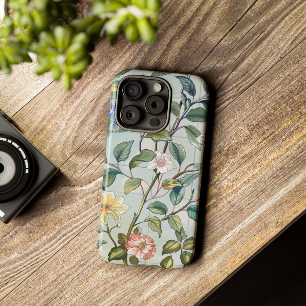 Vintage Bloemenpatroon met Vlinders