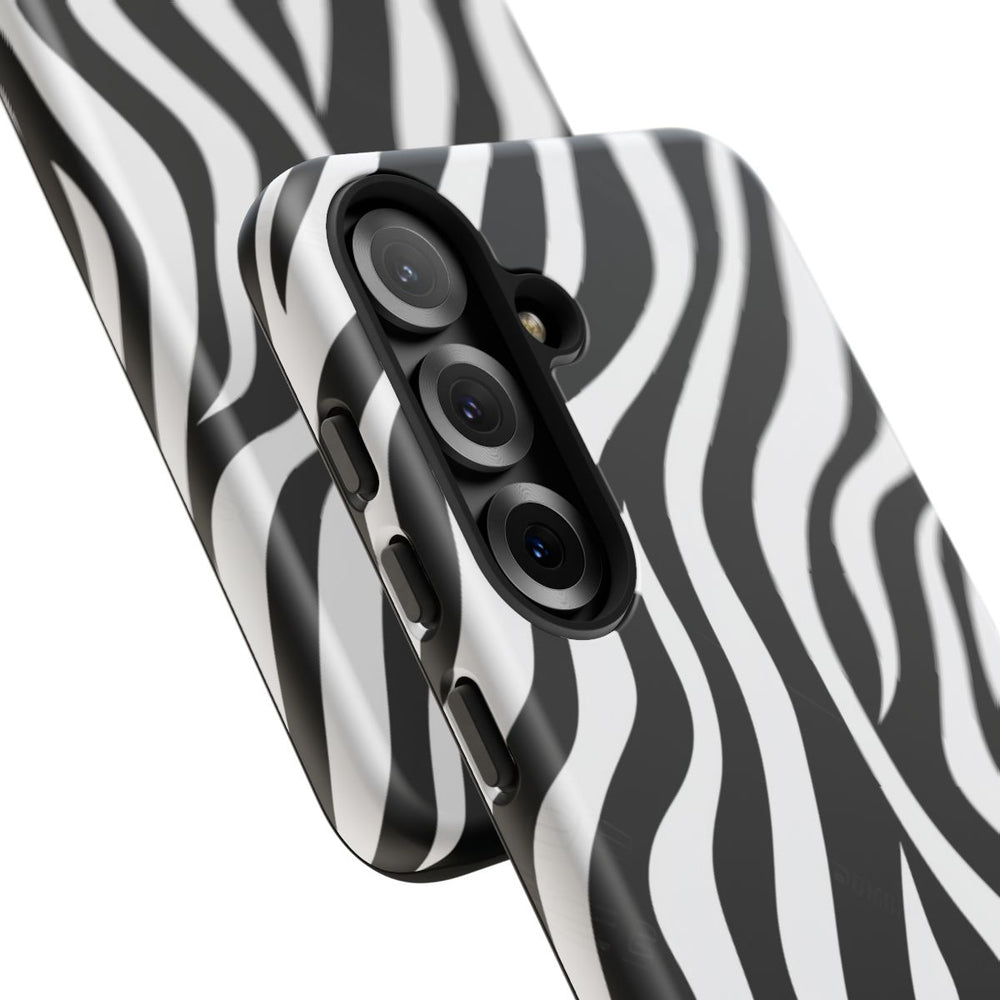 Zwart-Wit Zebra Strepenpatroon