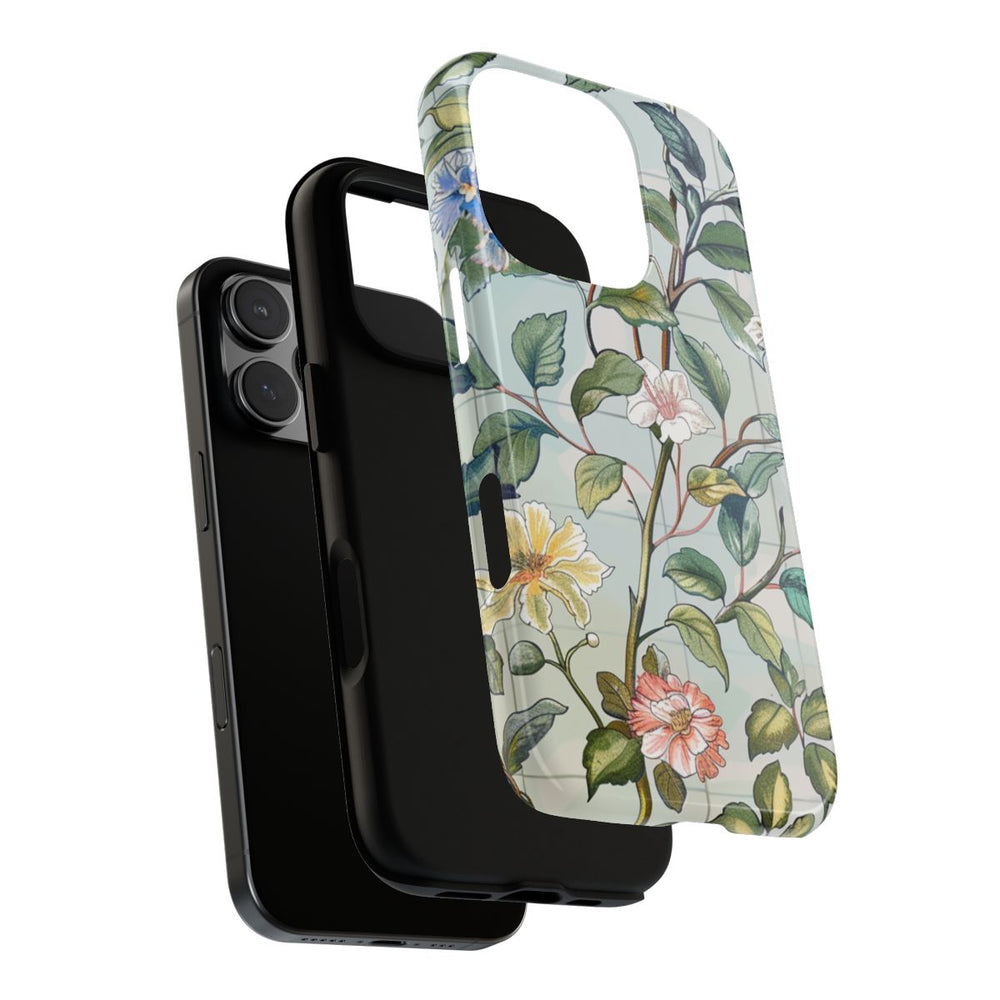 Vintage Bloemenpatroon met Vlinders