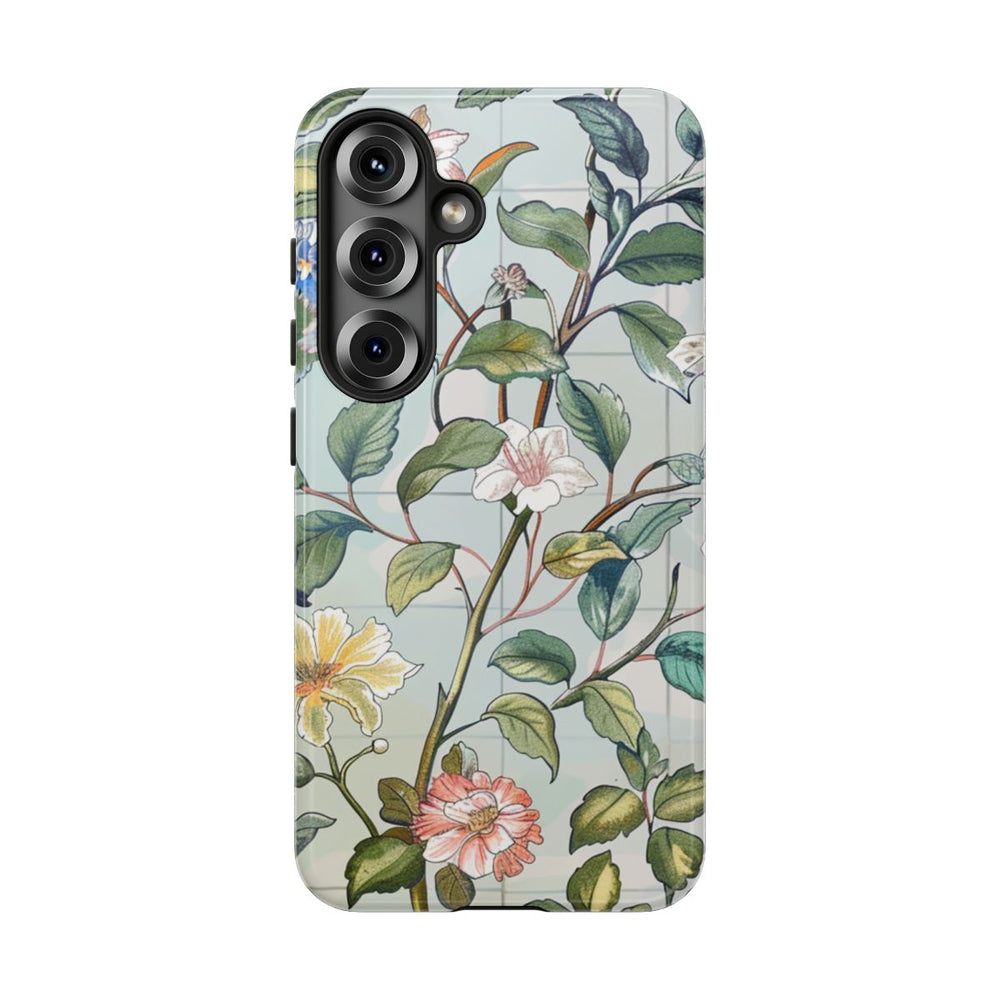 Vintage Bloemenpatroon met Vlinders