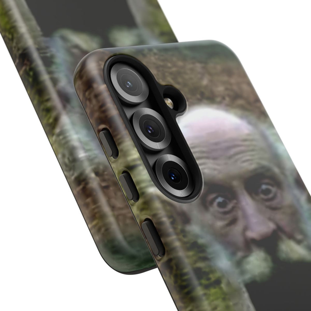 Surrealistische Reuzenhoofd-Toegang in de Natuur