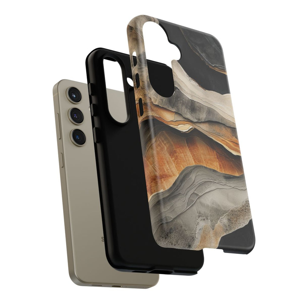 Aardse Geologische Lagen Abstract