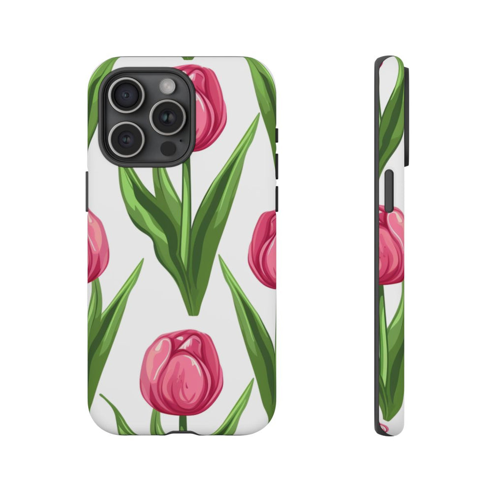 Roze Tulp Bloemenpatroon