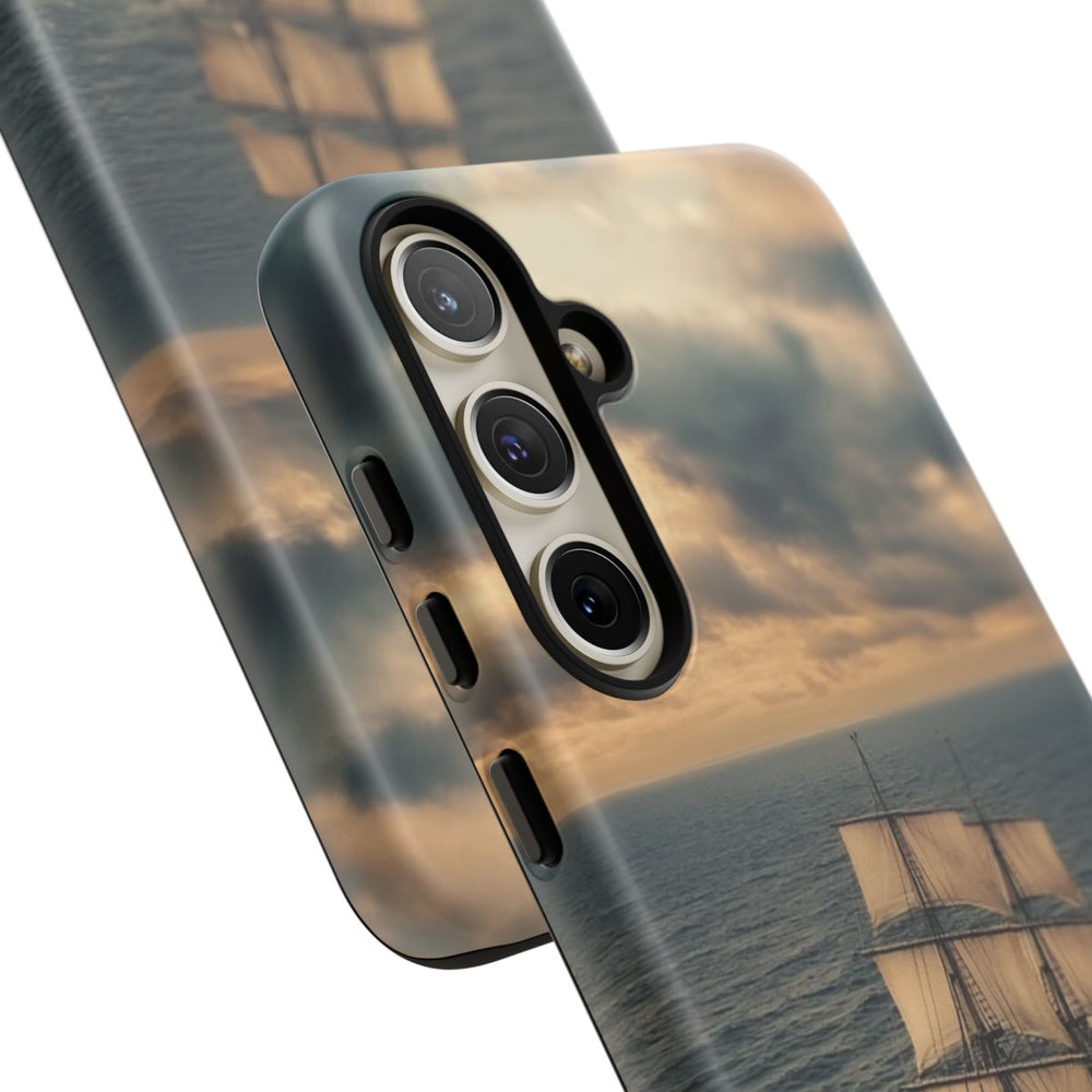 Zeilschip bij Zonsondergang