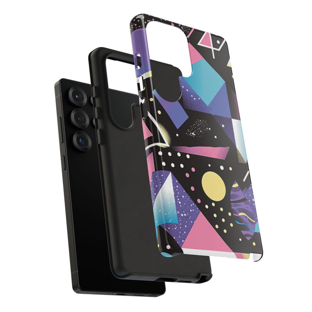 Geometrisch Vaporwave Abstract Patroon