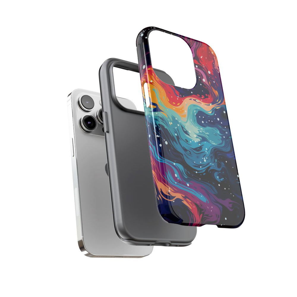 Kleurrijk Abstract Galaxy Patroon