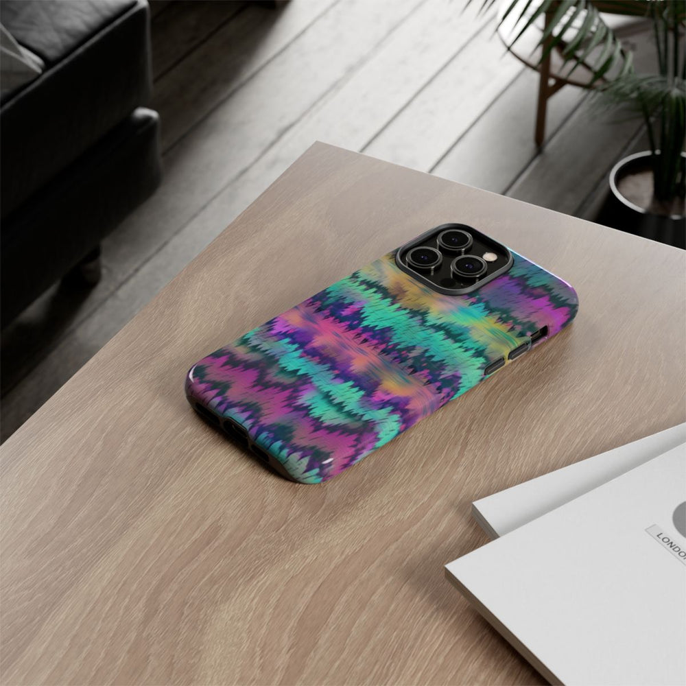Kleurrijk Glitch Patroon Abstract Design