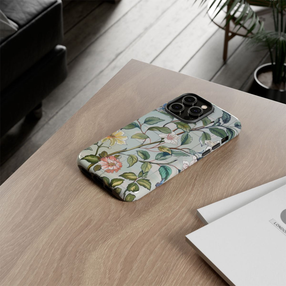 Vintage Bloemenpatroon met Vlinders