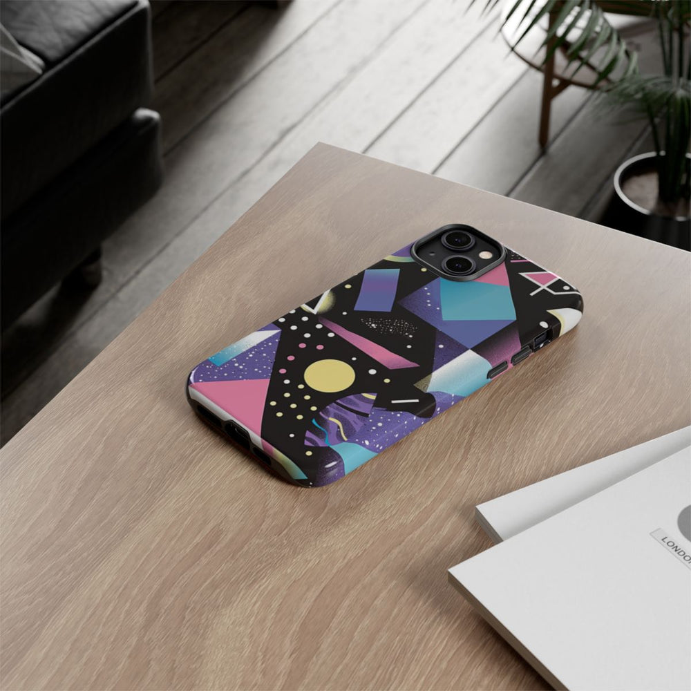 Geometrisch Vaporwave Abstract Patroon