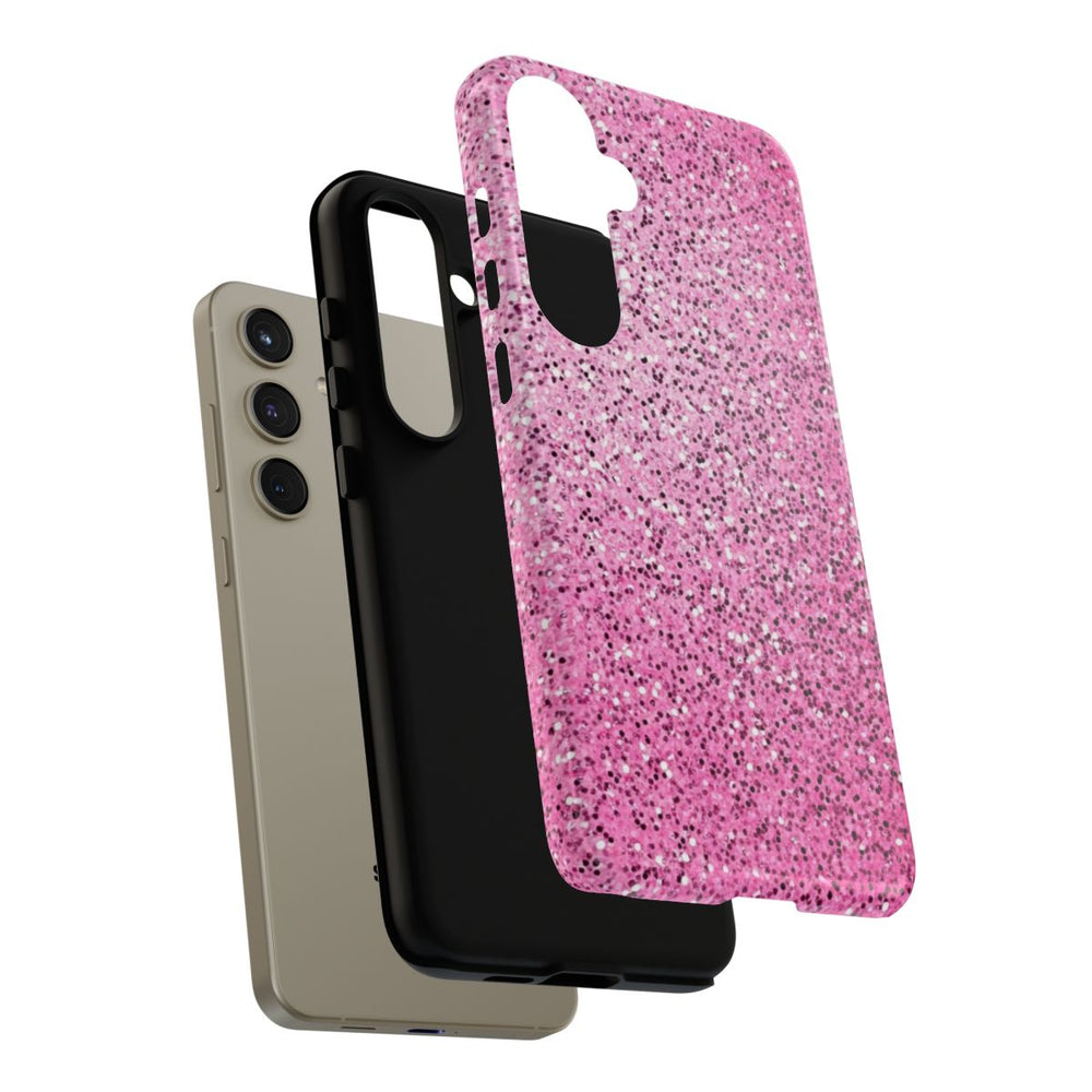 Roze Glitter Sprankelstructuur