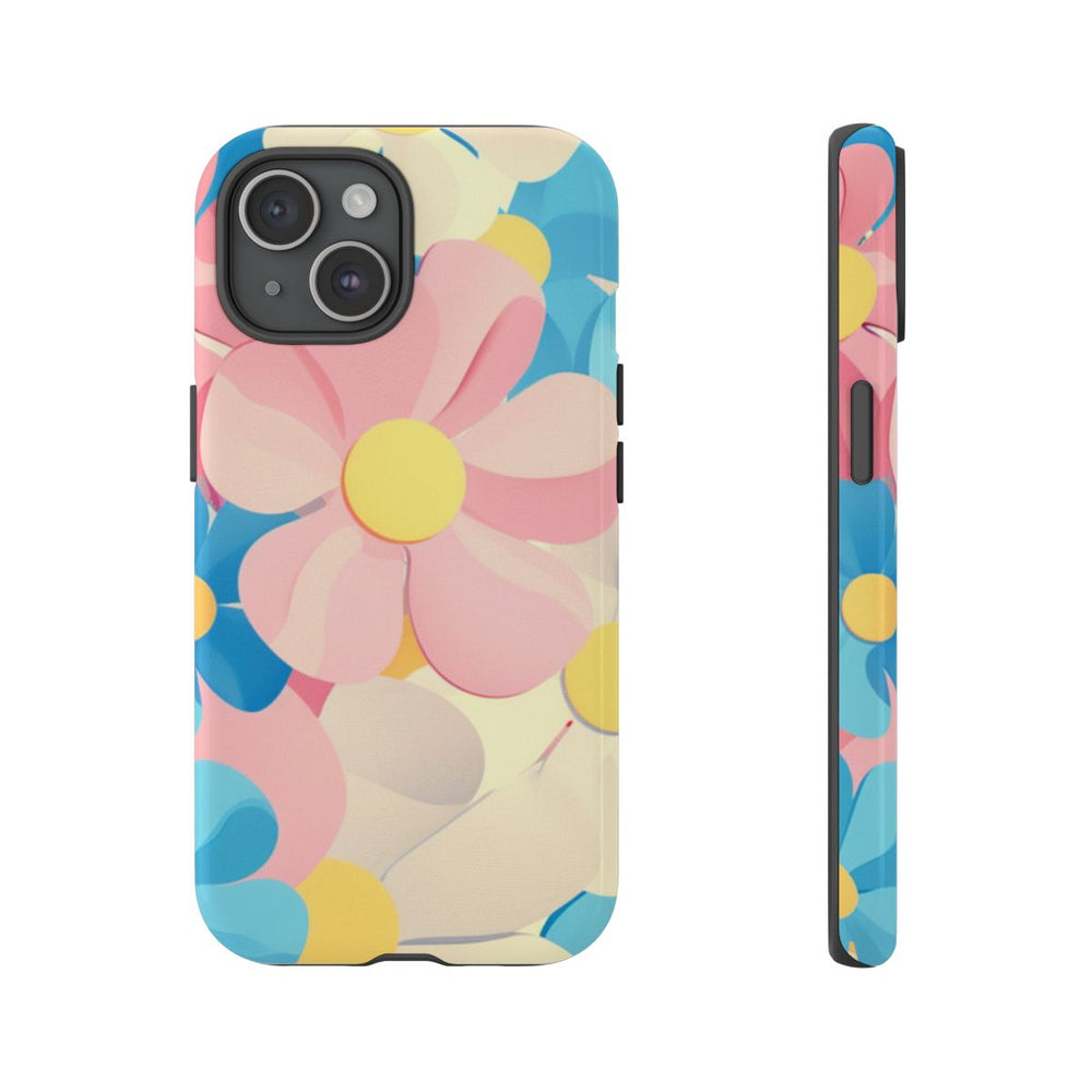 Vrolijk Pastel Bloemenpatroon