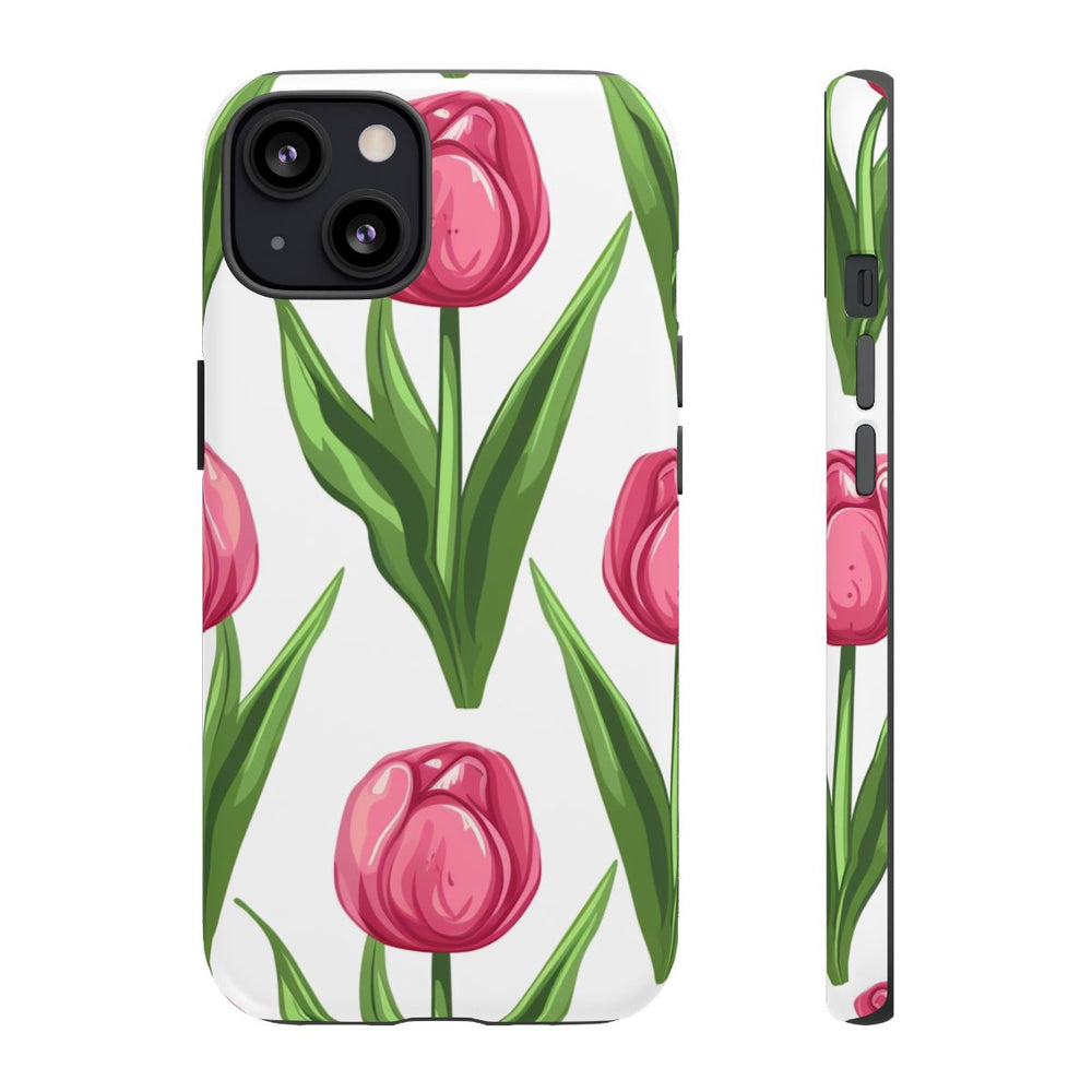 Roze Tulp Bloemenpatroon