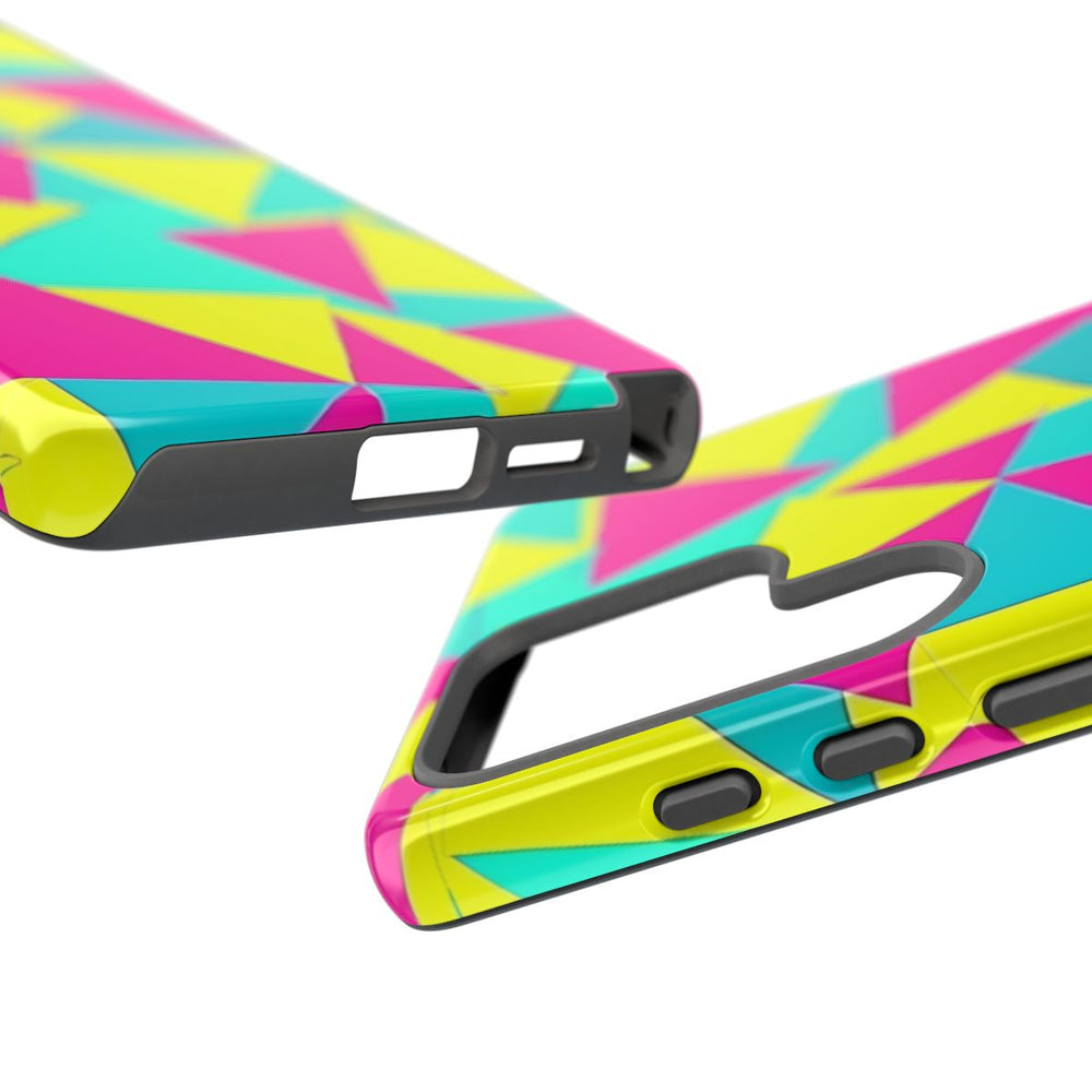 Neon Driehoekenpatroon