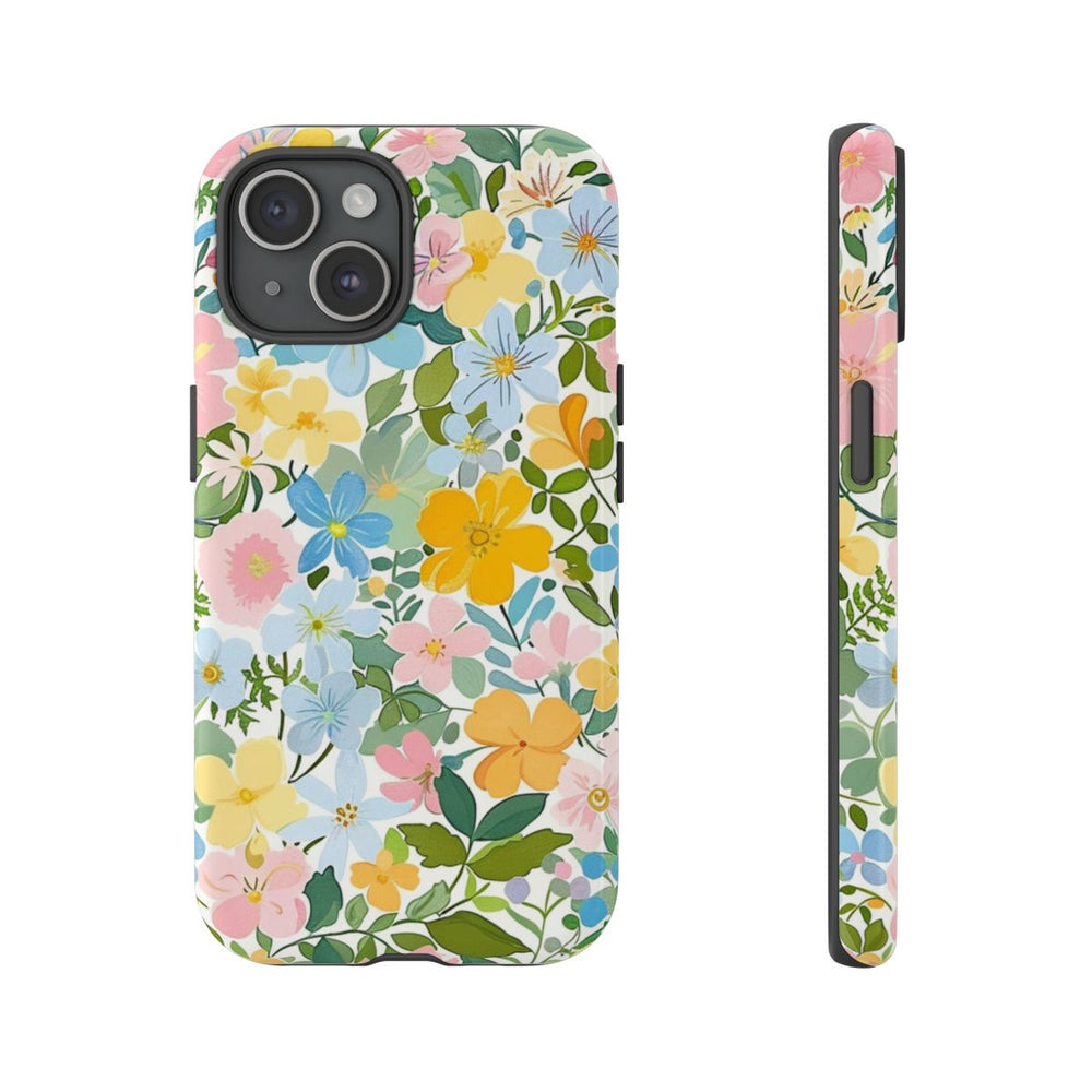 Vrolijk Pastel Bloemenpatroon