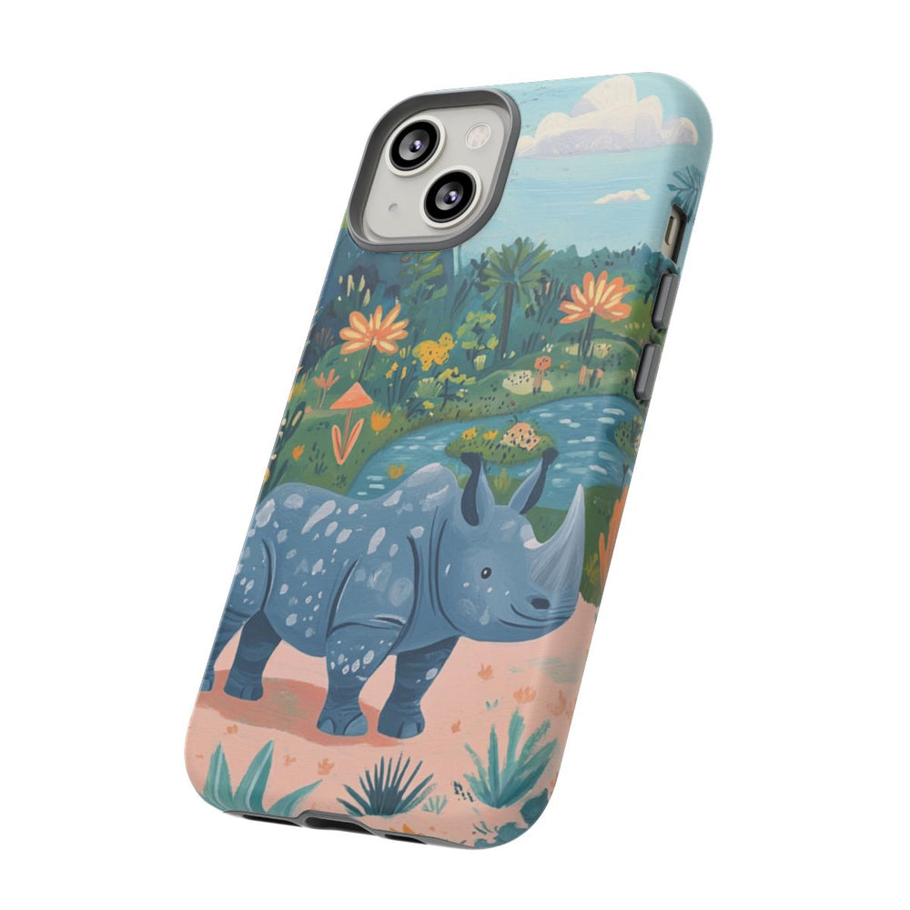 Gestileerde Neushoorn in de Natuur