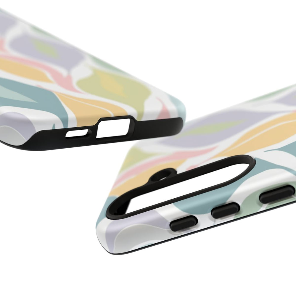 Pastel Bladerenpatroon