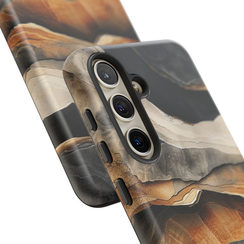 Aardse Geologische Lagen Abstract
