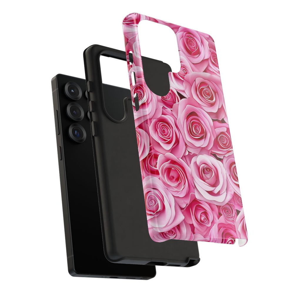 Roze Rozenpatroon