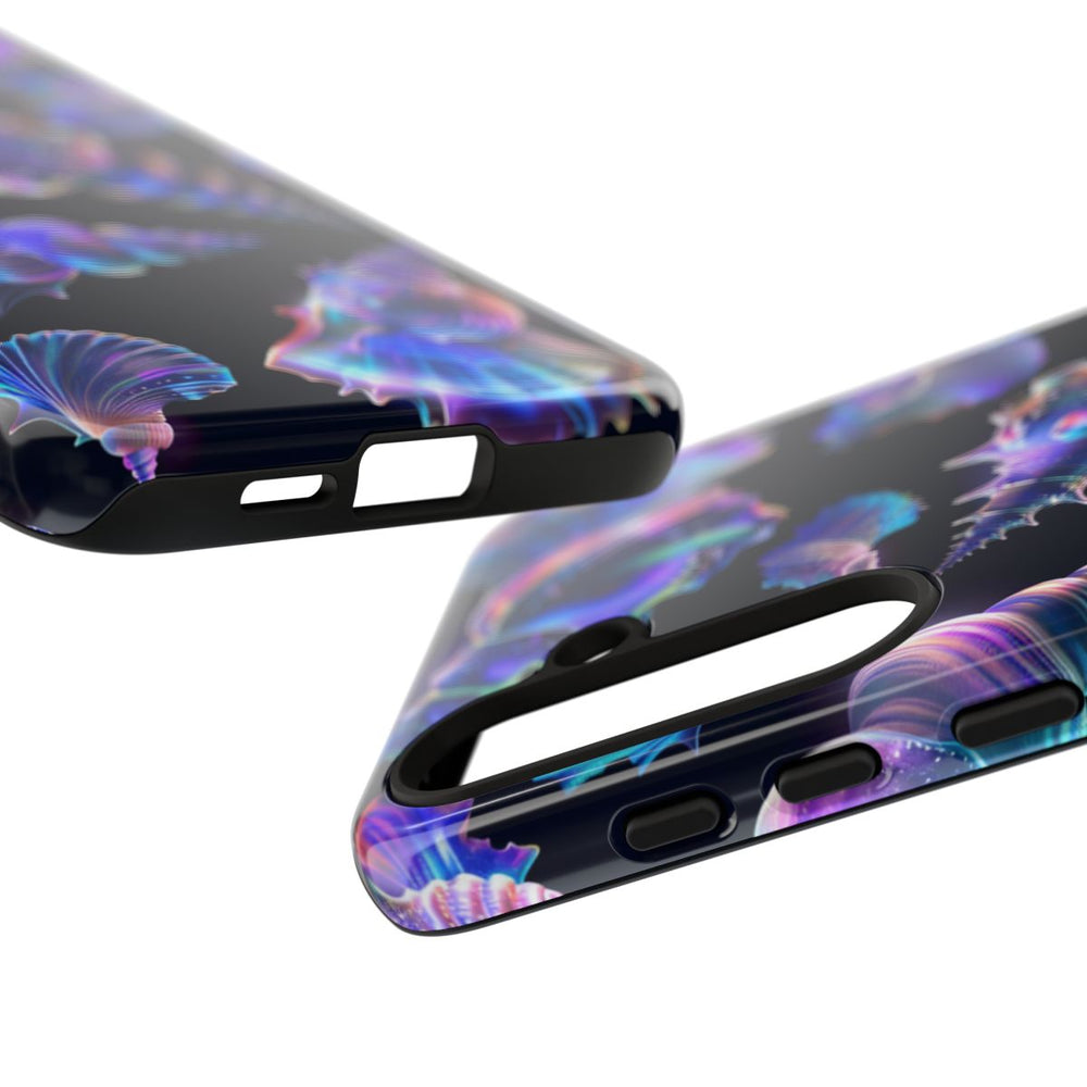 Neon Pastel Schelpenpatroon