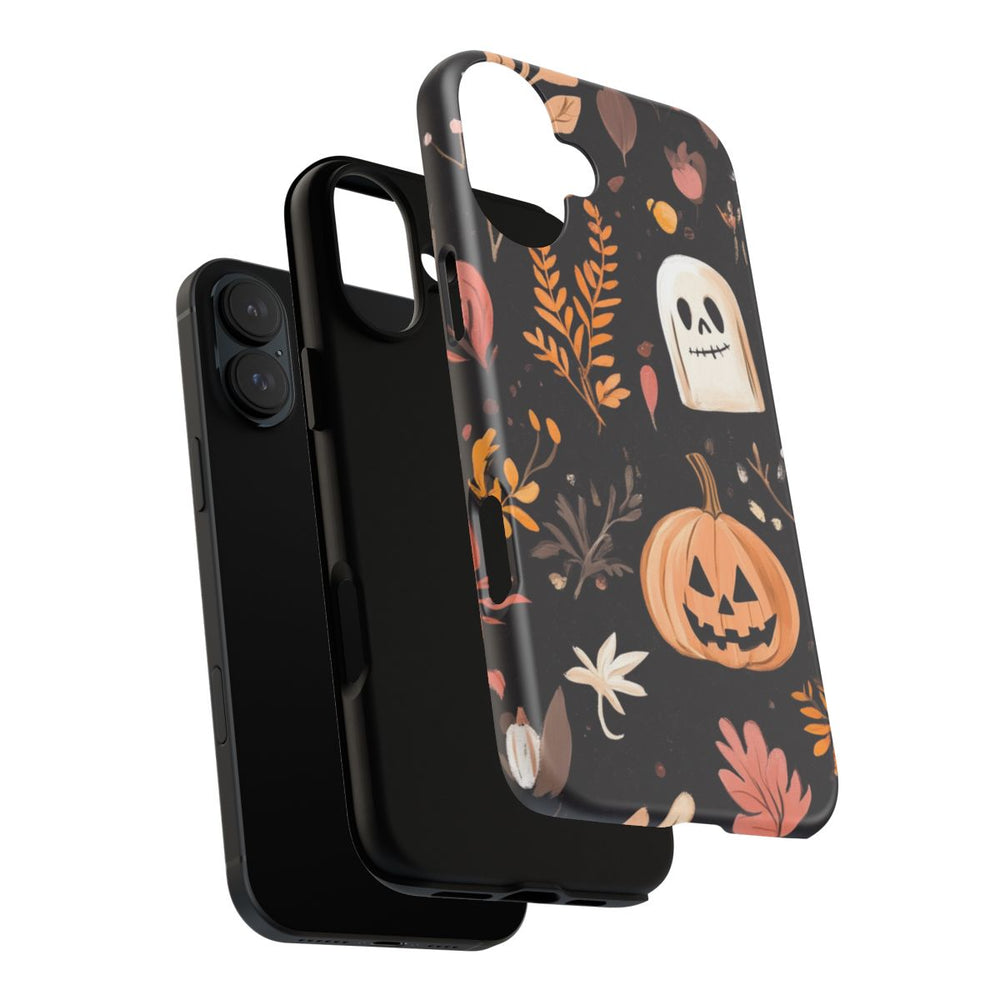 Halloween Pompoen- en Spookmotief
