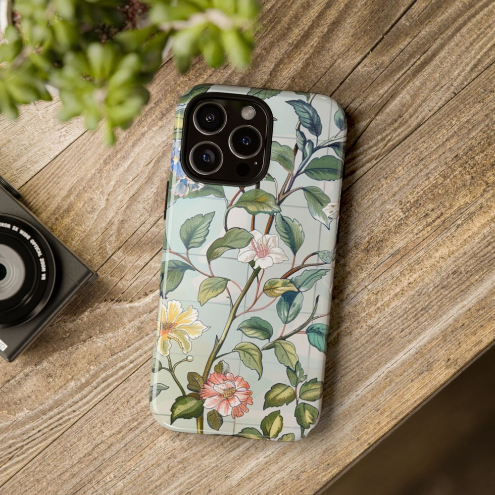 Vintage Bloemenpatroon met Vlinders