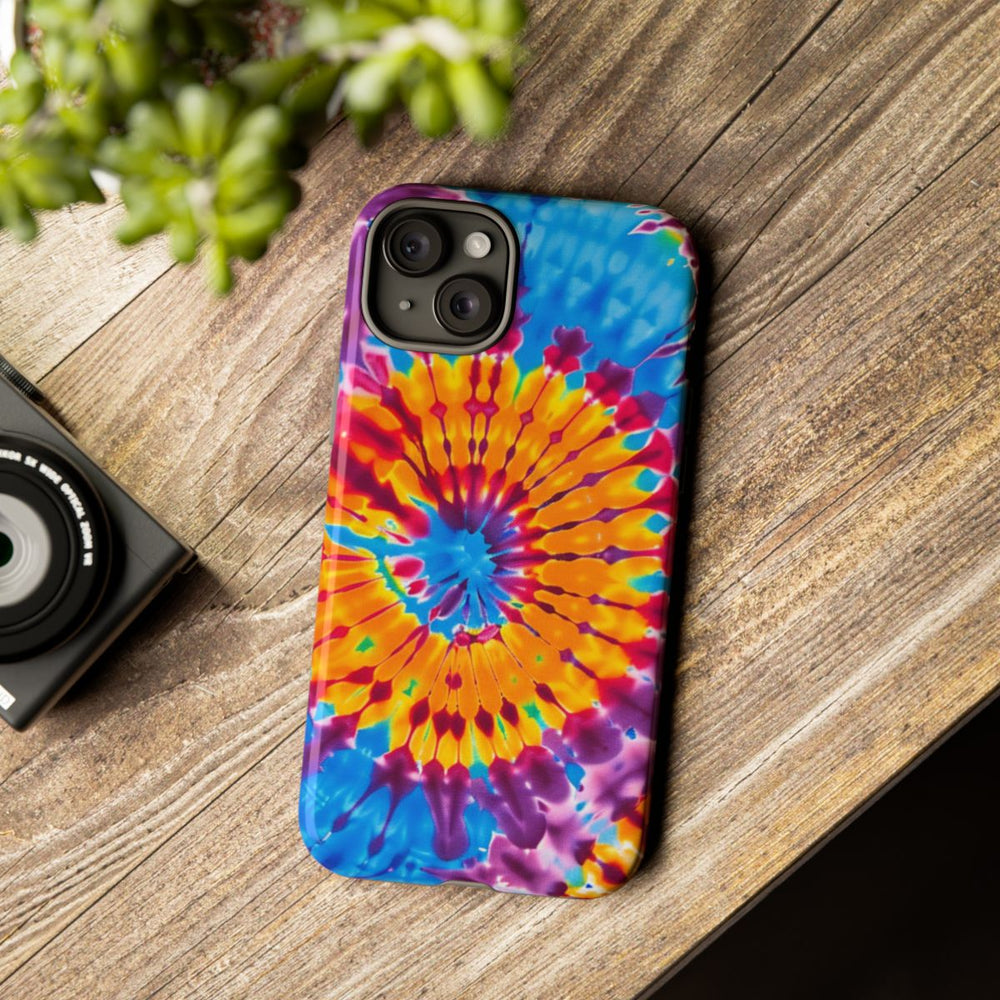 Vrolijk Tie-Dye Spiraalpatroon