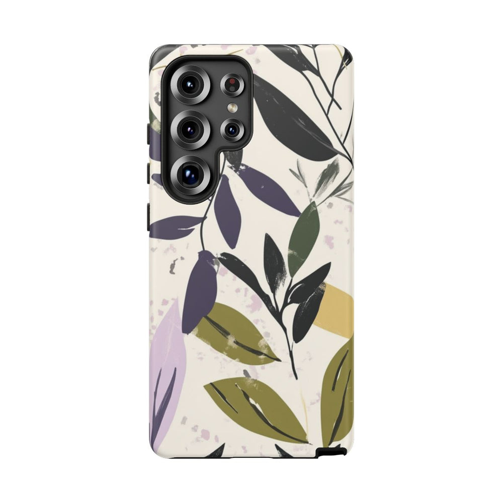 Gestileerd Botanisch Bladerenpatroon