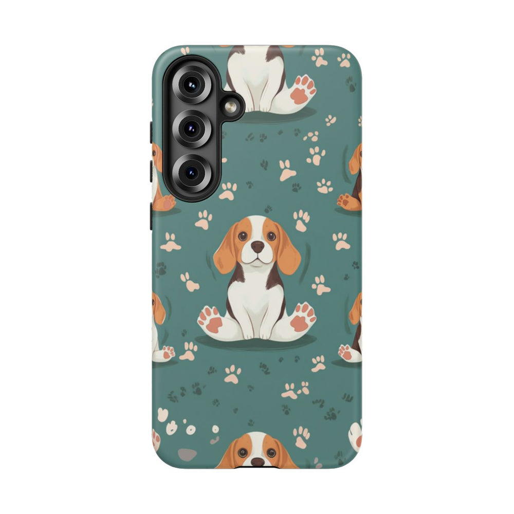 Beagles met Pootafdrukken Patroon