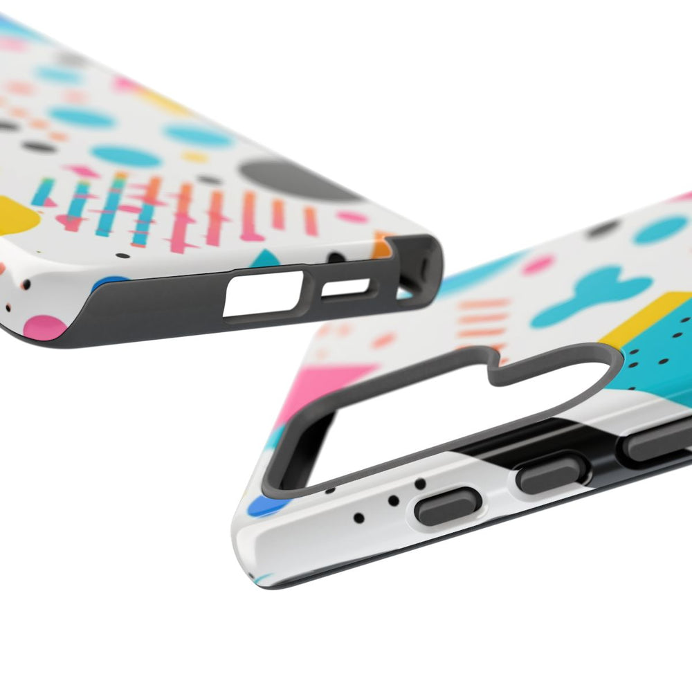 Kleurrijk Memphis Stijl Geometrisch Patroon