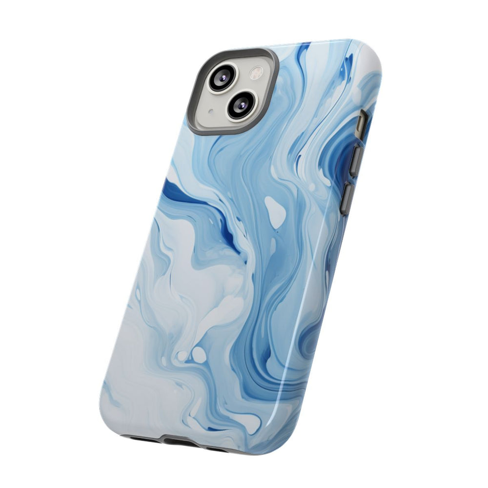 Blauw-Witte Marmerwerveling