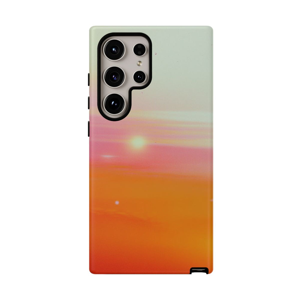 Abstracte Zonsondergang met Kleurovergang