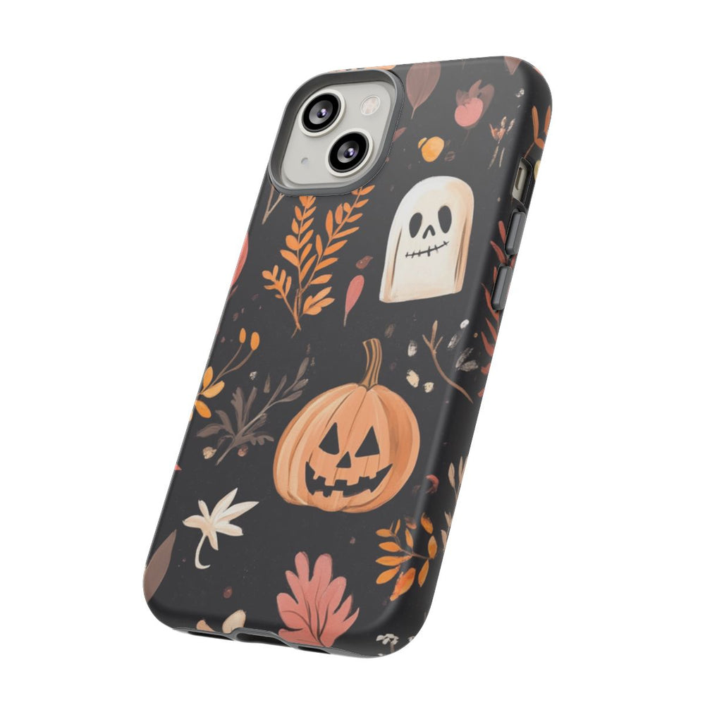 Halloween Pompoen- en Spookmotief