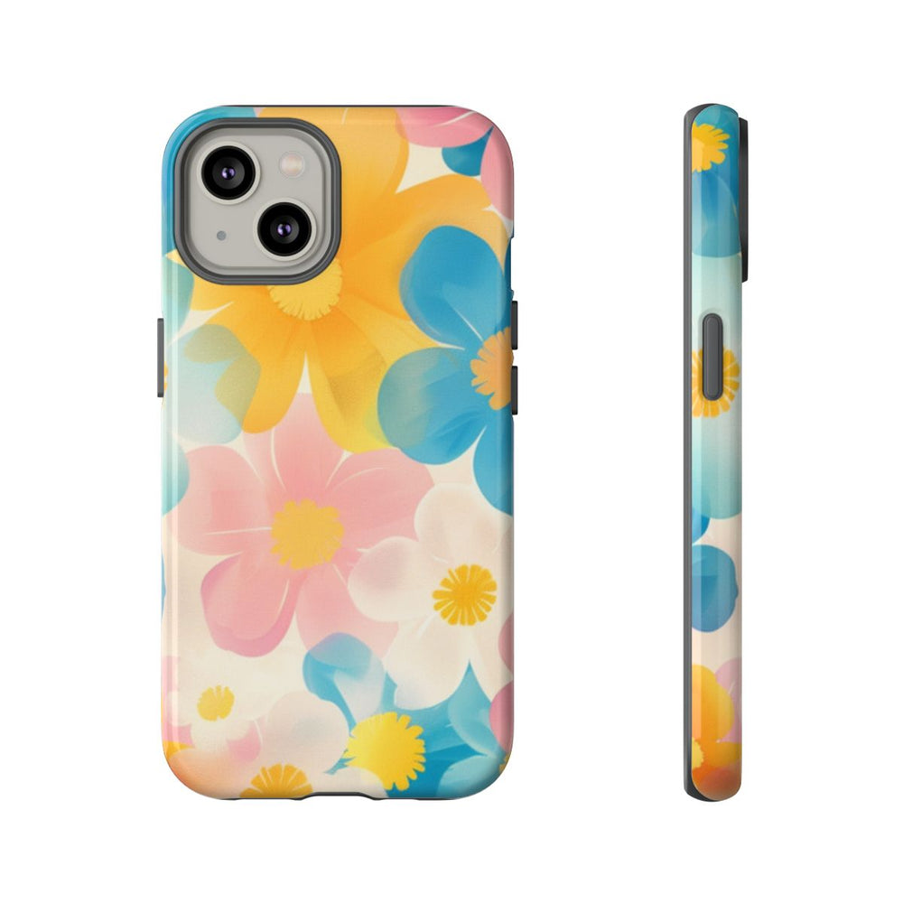 Vrolijk Pastel Bloemenpatroon