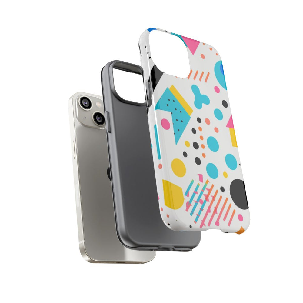 Kleurrijk Memphis Stijl Geometrisch Patroon