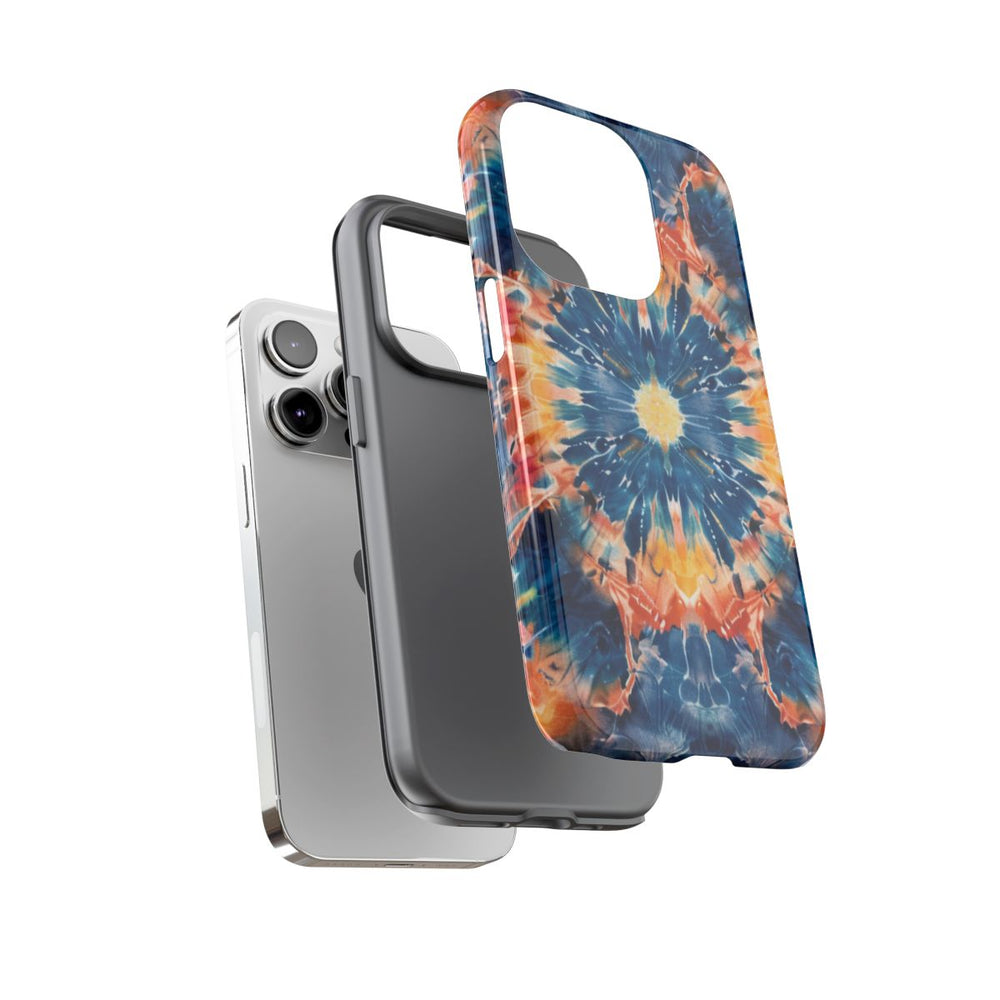 Vrolijk Tie-Dye Mandala Patroon