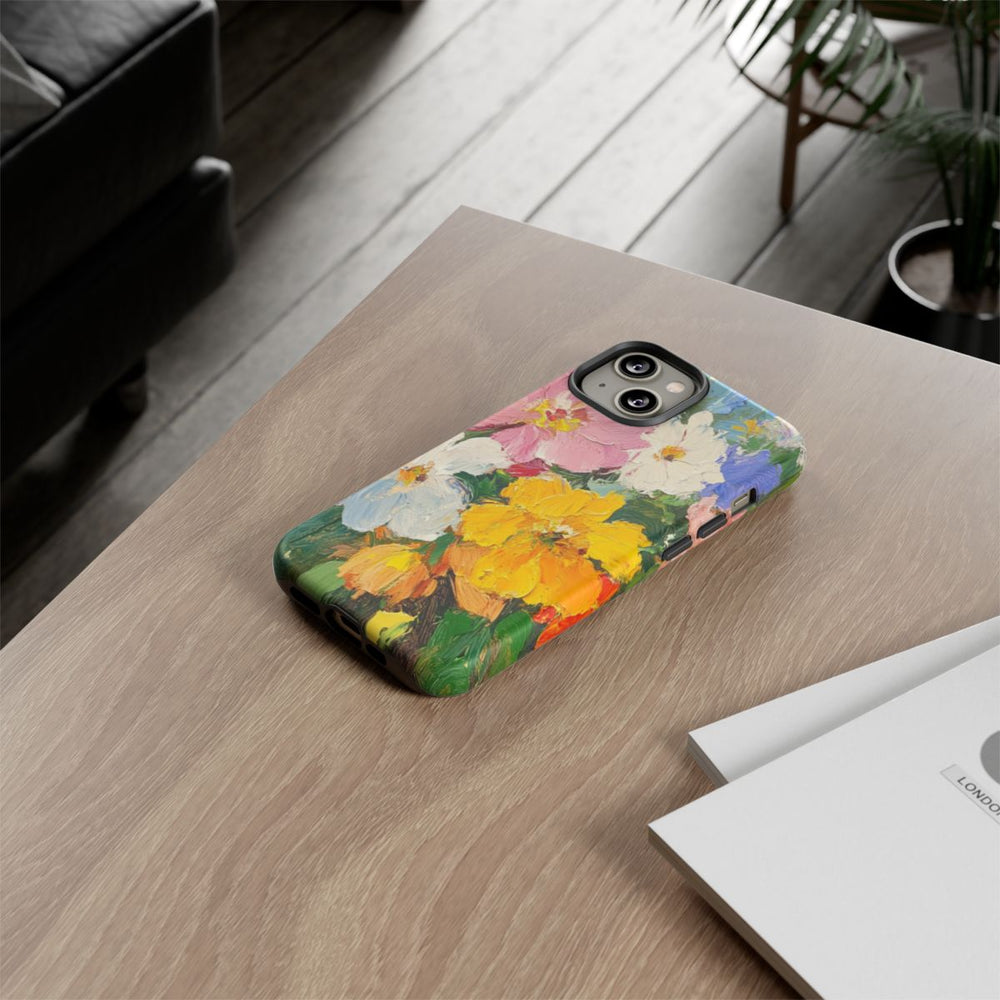 Kleurrijk Olieverfboeket met Bloemen