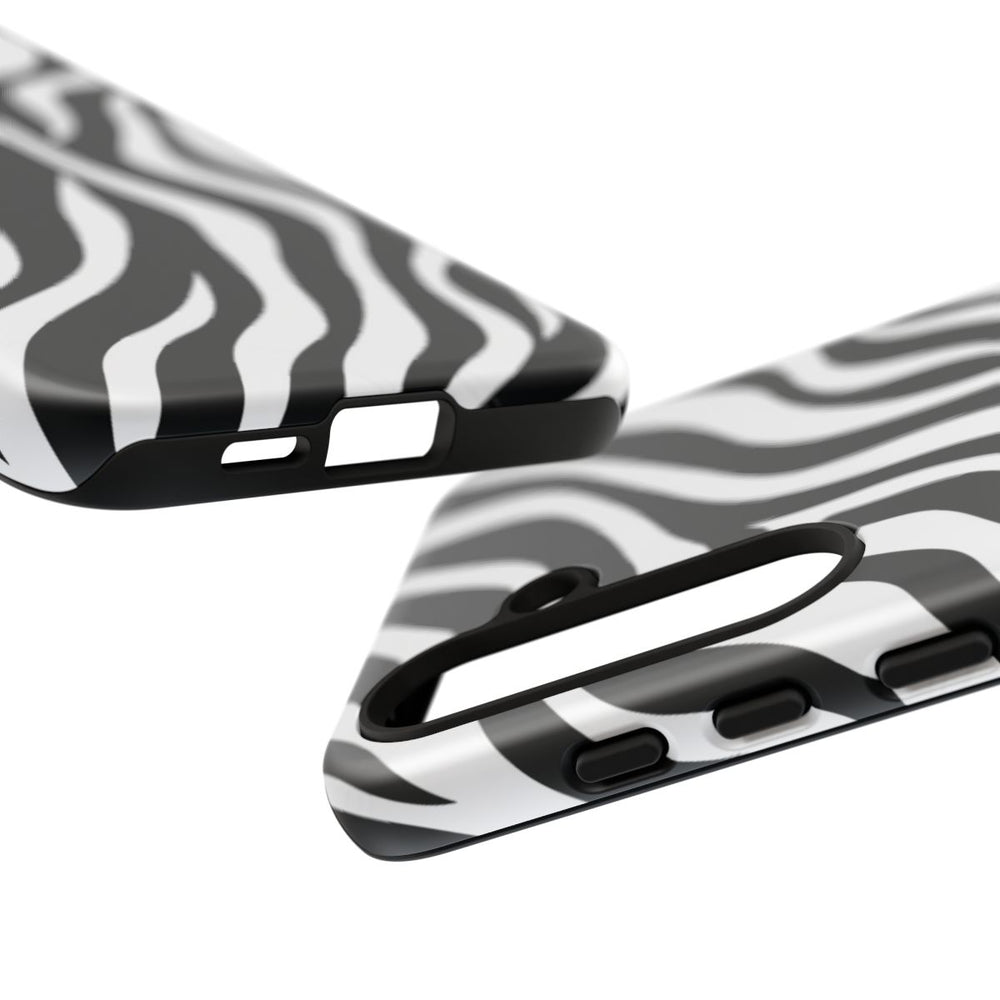 Zwart-Wit Zebra Strepenpatroon