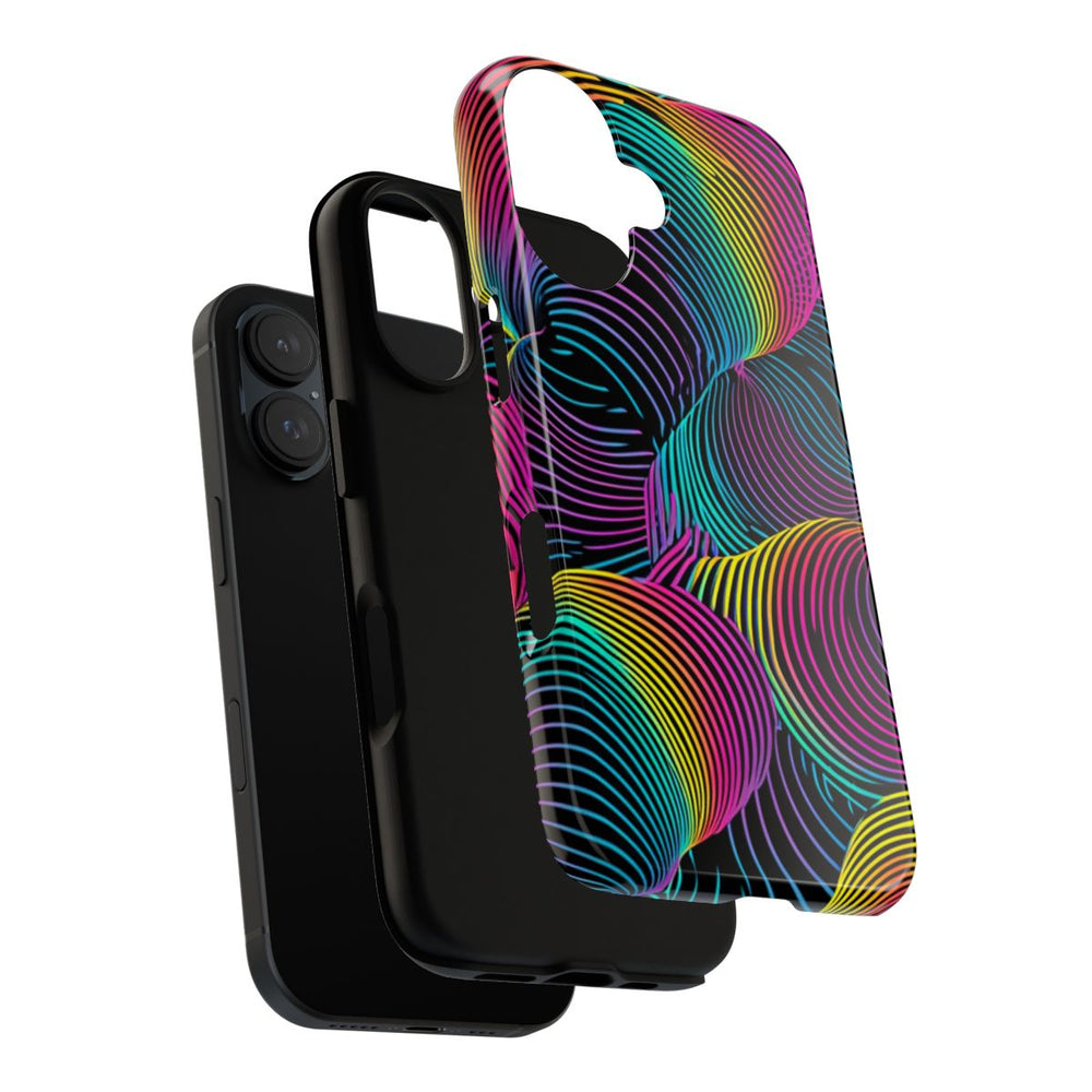 Kleurrijk Psychedelisch Optisch Patroon