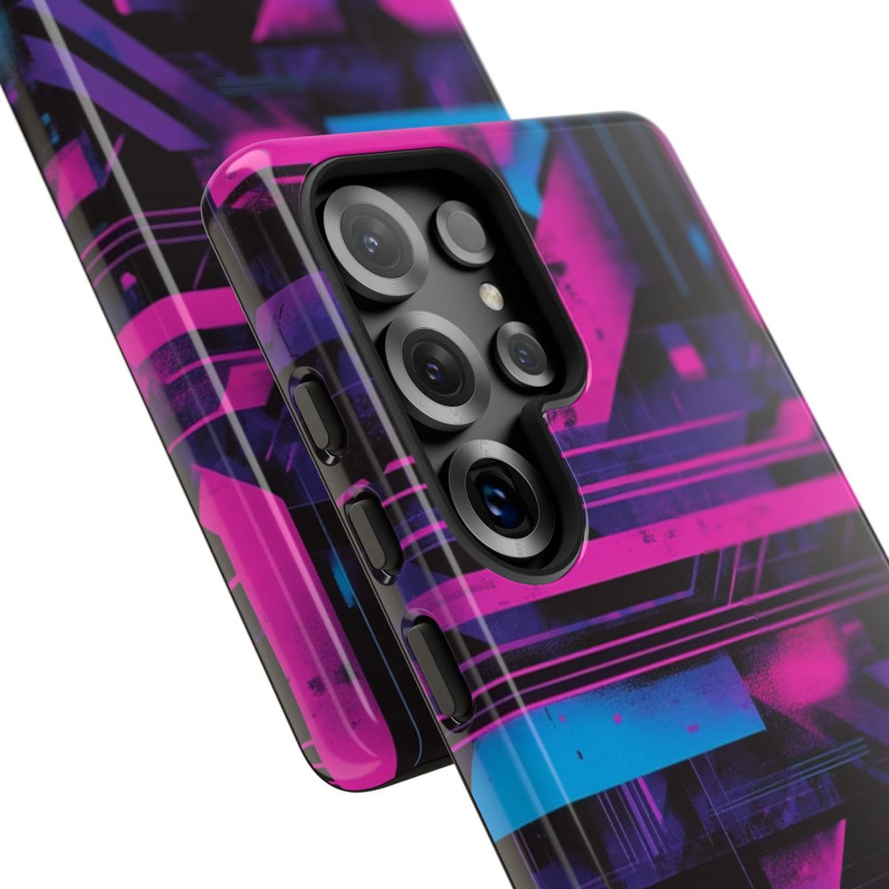 Neon Geometrisch Abstract Patroon