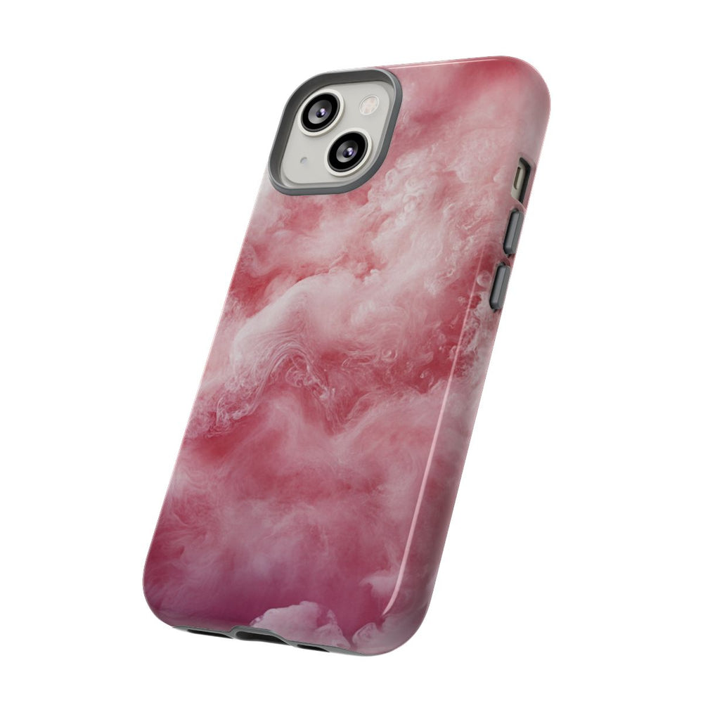 Roze en Witte Wolkenstructuur