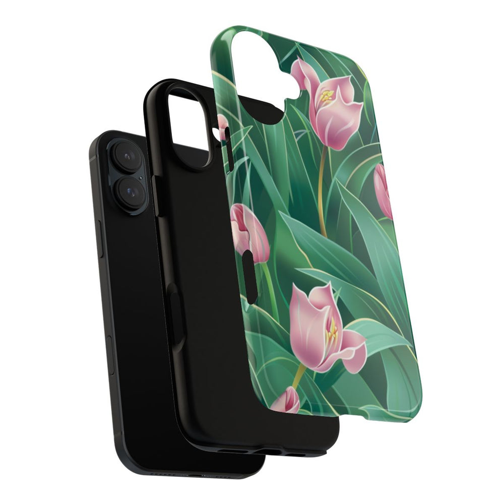 Roze Tulp Bloemenpatroon