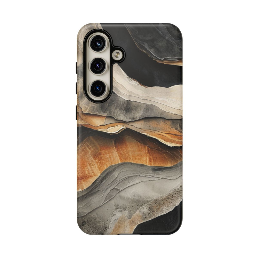 Aardse Geologische Lagen Abstract
