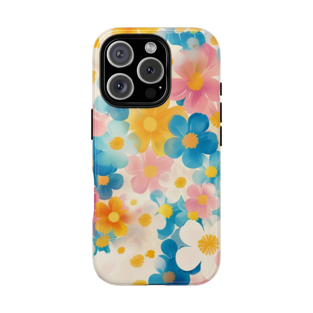 Vrolijk Pastel Bloemenpatroon