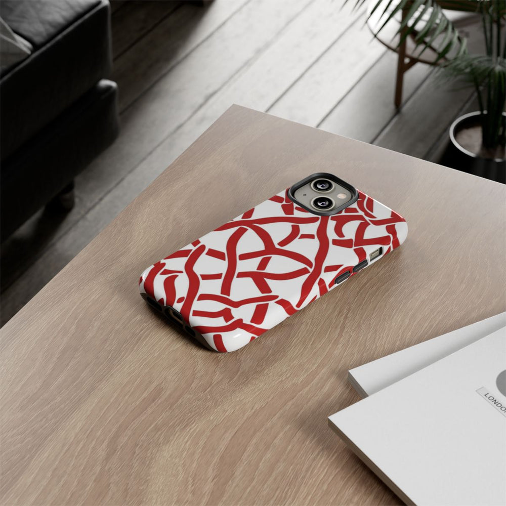 Rood Keltisch Knoopmotief