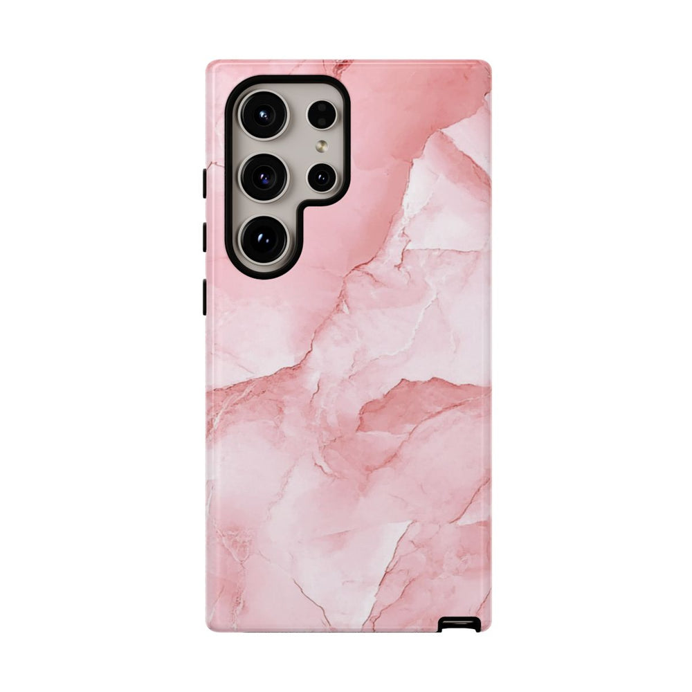 Roze Marmerstructuur met Glanzende Afwerking