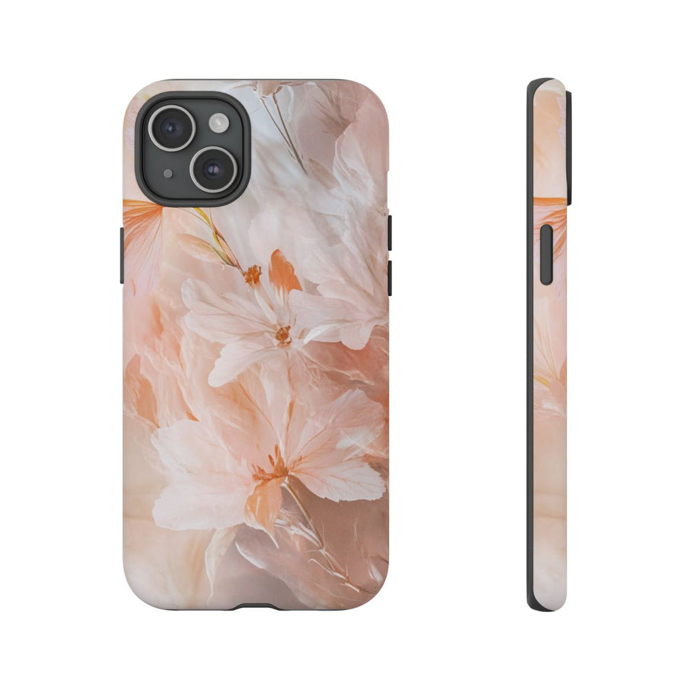 Zachte Pastelkleurige Bloemen Abstract