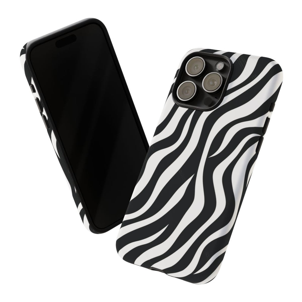 Zwart-Wit Zebra Strepenpatroon