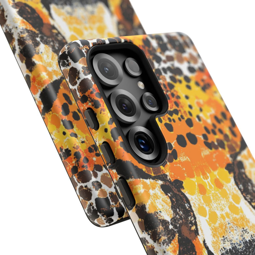 Abstracte Cheeta Gezichtspatroon