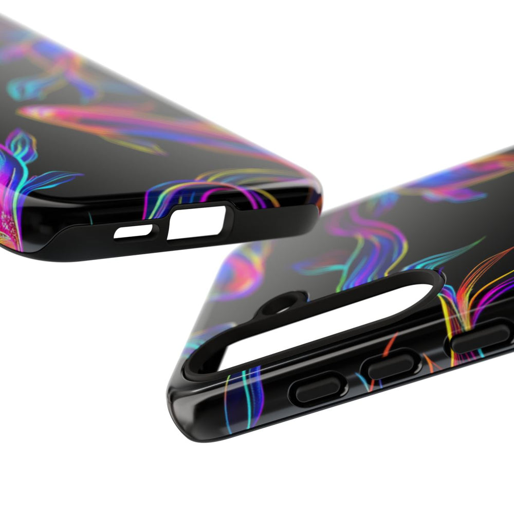 Neonkleurige Vissenpatroon