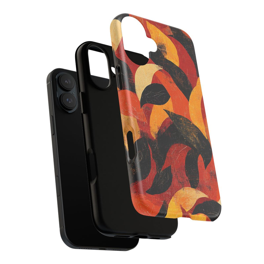 Abstract Herfstbladeren Patroon